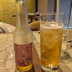 AIC秋津洲京都 清水別邸 - ドリンク　私は京都の梅ソーダを。。