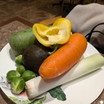 AIC秋津洲京都 清水別邸 - 本日の野菜の一部