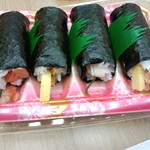 京の寿し - 四色巻 780円(2014.11.27)
