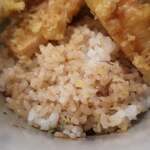 楽々 - えび、きす、わかさぎ天丼