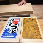 鮨 起承転結 - 羽立の生ウニ♡