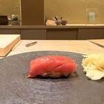 鮨 起承転結 - やま幸　マグロ食べ比べ　本鮪　赤身