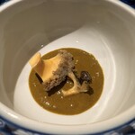 鮨 起承転結 - 蒸し鮑