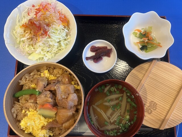 鶏めしの花善 秋田トピコ店 - 秋田（郷土料理）の写真