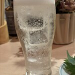 立ち飲み居酒屋LIBERTY - 木挽ブルーのソーダ割り