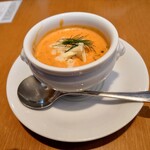 サラベス 品川店 - ベルベッティークリームトマトスープ