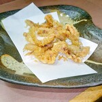 大衆酒場 まるちゃん - するめの天ぷら　690円
