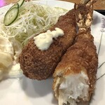 시토로니에 - 海老フライ断面