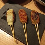 藁焼き鰹たたき明神丸 GEMS茅場町店 - 鰹つくね