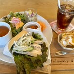 Hidamari Cafe - 料理写真:ベーグルランチ