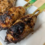 江戸路 - 串の2番目　つくね