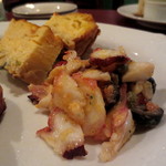 チェリージャム - 【2014年11月】（前菜）タコとサラダセロリのマリネ。