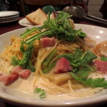 チェリージャム - 【2014年11月】本日のパスタ（手打ち）クリーム。