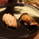 寿しの吉乃 - 穴子、２種