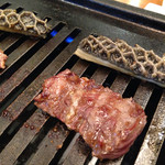 愛道園 - 昔ながらの焜炉ですね♪