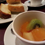 チェリージャム - 【2014年11月】本日のデザート。