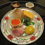 和ごころ 泉 - 八寸取り分け後