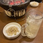 塩ホルモン 炭火のあんざい - 