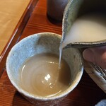 手打蕎麦 こより - 蕎麦湯