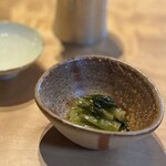 手打蕎麦 こより - 野沢菜