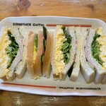 コメダ珈琲店 - ミックスサンド