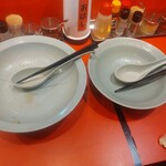 ニューラーメンショップ オリジン - 完飲(≧▽≦)