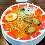 バーミヤン - 料理写真:やわらか鮑の麻辣湯 1429円