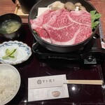 壽喜燒與牛肉拌飯 Momoshiki 別館