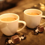 東京ボンベイ - 食後のチャイとチョコレート