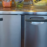 カウカウステーキ - セルフサラダコーナー