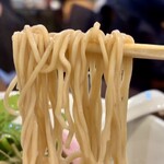 開運橋通 ふじ原 - パツリとした食感の細ストレート麺