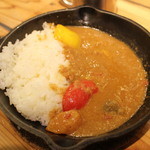 キャンプエクスプレス - 朝の野菜100％カレー