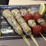 鳥金 - 10本セット②つくねとトマト焼き