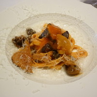 グリーチネ - 茸のパスタ