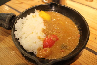 キャンプエクスプレス - 朝の野菜100％カレー