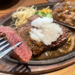 HERO’S ステーキハウス - 肉質も良い。赤身メインでサッパリ。