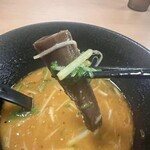 ラーメン 戸みら伊 - 極太黒メンマ