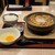 横浜なかや - 料理写真:味噌煮込うどん定食　1,450円
          生玉子、ごはん、おしんこ付き