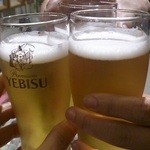 シロクマ食堂 - かんぱ～い！！