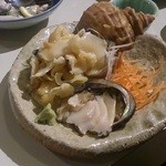 シロクマ食堂 - アワビとツブ？