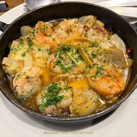 Bar Espanol YEBRA - 【海老アヒージョ】1,460円＋税