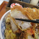 とり安食堂 - 柔らかく分厚い「おいも豚」♪