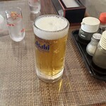 波真夕 - 生ビールはアサヒスーパードライ