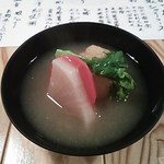 たけ - 椀もの・トロミとじゃがいも饅頭が美味しい