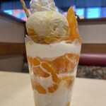 ジョナサン - 料理写真:季節のジョナパフェ(早生みかん)