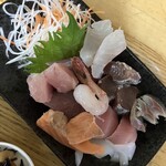 駅前いちば食堂 - 刺身定食