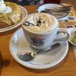 コメダ珈琲店 - 安納芋のスイートポテトオレ