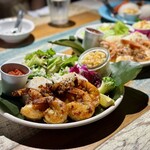 コナズ珈琲 - ガーリックシュリンプ⋆*