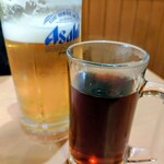 百福 - 生大税込み950円  　H黒ウーロン税込み450で乾杯