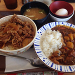 すき家 - 牛丼&ミニカレーセット